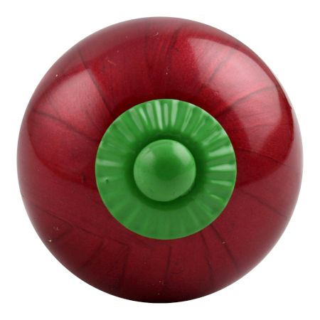 Neon Cherry Green Fitting Round Ceramic Knob